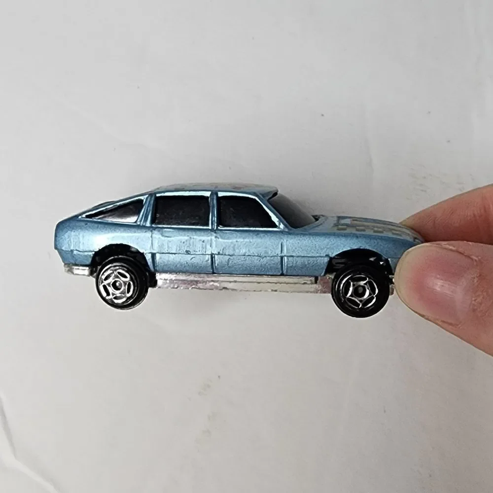 Unbranded Blue Checked Flag #1 Die Cast Fast Race Toyota Toy Car
